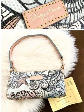 Dooney & Bourke inaugural barrel bag purse with authentication Disney